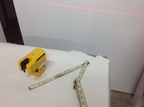Stabila Cross Line Wall Laser Level. Ships Without Batteries