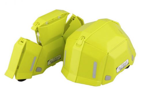 TOYO Safety Hard Hat for disaster prevention folding helmet No101 Yellow-Green