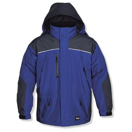 Viking Tmpest II Stroller Jacket for Men, Blue/Charcoal, 3XL
