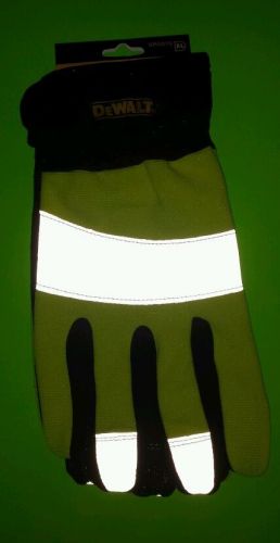 DeWalt Hi-Visibility Rapid Fit Gloves XL (CHEAPEST)