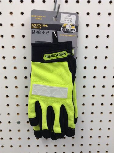 Youngstown Gloves,Safty Lime Utility,,08-3700-10,Large
