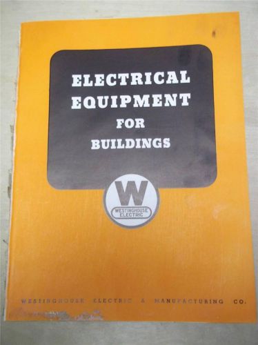 Vtg Westinghouse Electric Catalog~Panelboards/Appliances/Mazda Lamps/Cooler~1939