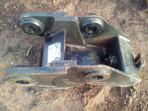Excavator manual quick coupler (stock #1561) for sale