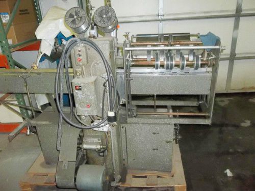 Rosback 202 booklet/saddle stitcher w/new type hohner stitching heads for sale