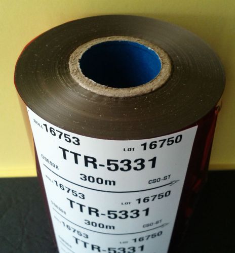 Ribbon for thermal transfer printers - wax/resin, color: gold for sale
