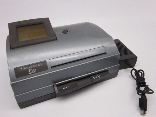 Gretag macbeth iccolor spectrophotometer spectral chart reader with power cord for sale