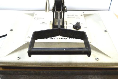 Vintage seals compress 110s swingarm dry mounting press – 12x15&#034; for sale