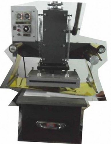 Manual hot foil stamping machine with plate maker system . stock in usa for sale