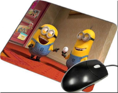 Cute Despicable Me Minions and Ball Mousepad Mice Mousemat