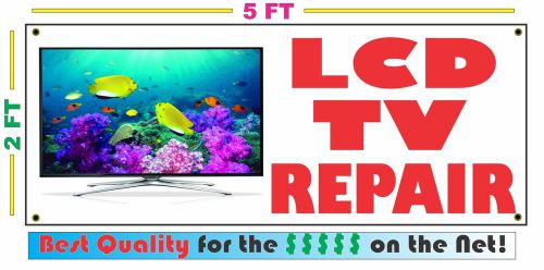 LCD TV REPAIR Full Color Banner Sign NEW XXL Size Best Quality for the $ TV