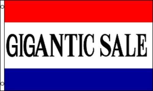 Gigantic Sale Flag 3&#039; X 5&#039; Banner Outdoor Indoor bx