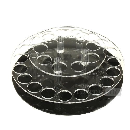 Makeup Cosmetic Lipstick Organizer Round Display Stand Rack Holder Rotatable Hot