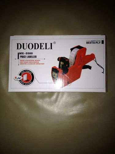 Duodeli Price Gun / Labeller...NEW IN THE BOX...comes with labels