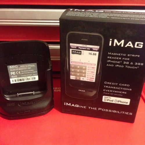 ID TECH iMag Mobile Card Reader for iPhone - Compare at $45 in other listings!!!