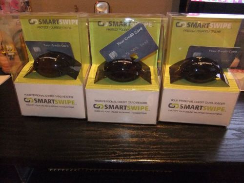 Smart Swipe Credit Card Readers - 3 (Three) New In Box NIB