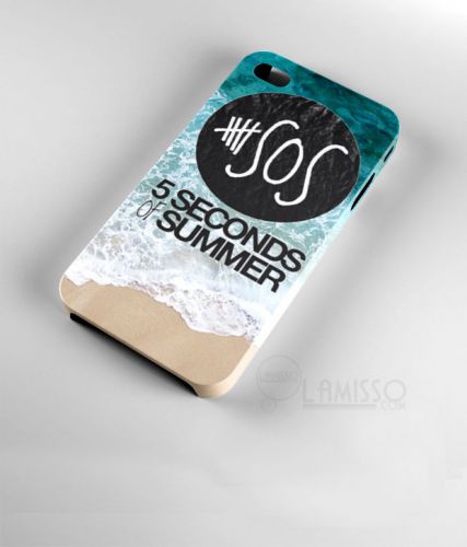 New Design 5 SOS Seconds Of Summer 3D iPhone Case Cover