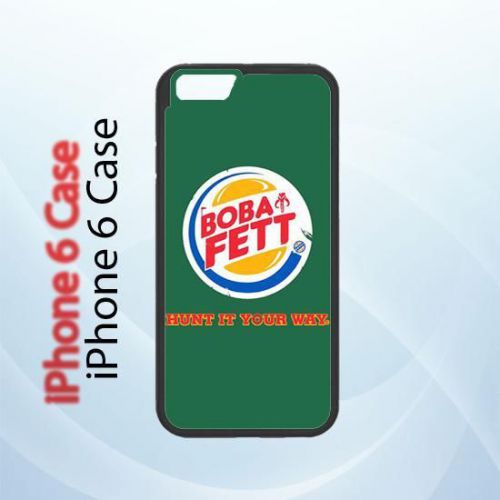 iPhone and Samsung Case - Boba Feet Hunt it Your Why Logo