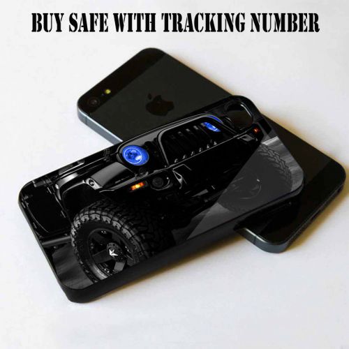 Jeep Wrangler Black For iPhone 4 4S 5 5S 5C S4 Black Case Cover