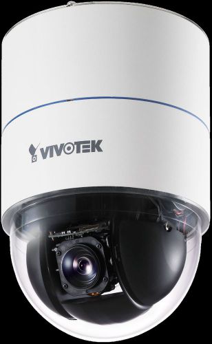 Vivotek SD8111 12x Zoom Day/Night Speed Dome IP PTZ Camera with WDR - Clear Dome