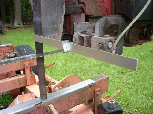 Sawmill bed rail guard stainless steel wood-mizer baker timberking mill for sale