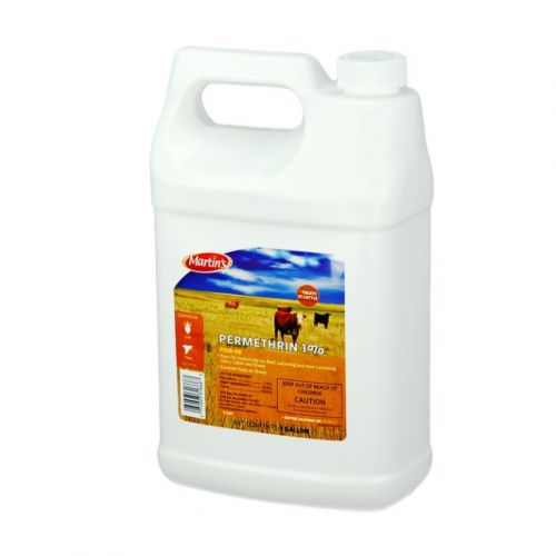 Permethrin 1% cattle bovine pour on flies lice 1 gallon sheep for sale