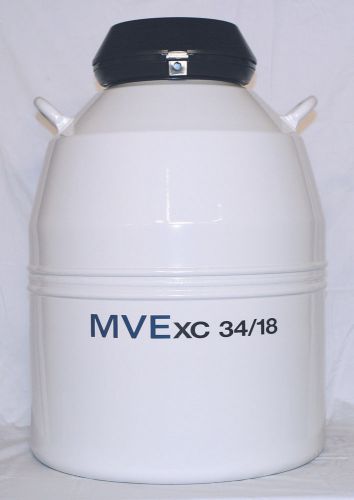 MVE Semen Tank -  liquid nitrogen dewar - 34 LITERS