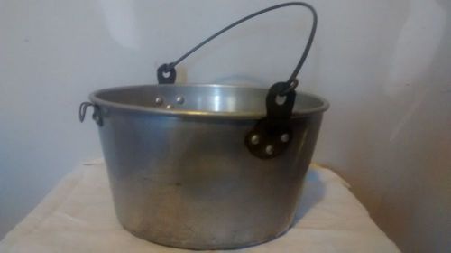 11 QT Wear Ever Aluminum Kitchen camping Pot Farm Bucket Pail