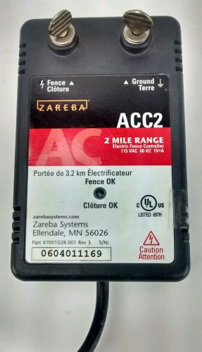 ZAREBA 2 Miles Electric Fence Controller ACC2  Continuous Current