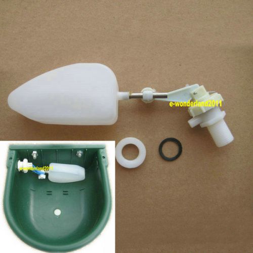 1/2&#034;Float Mount Valve For Automatic Water Trough Sheep Dog Chicken Bowl