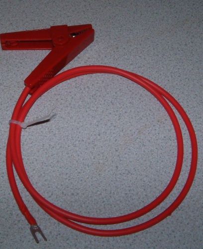 ELECTRIC FENCE ENERGISER/FENCER UNIT LEADS HIGH VOLTAGE RED CONNECTING LEAD