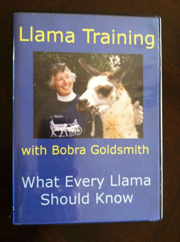 Llama Training with Bobra Goldsmith:  What Every Llama Should Know  DVD New