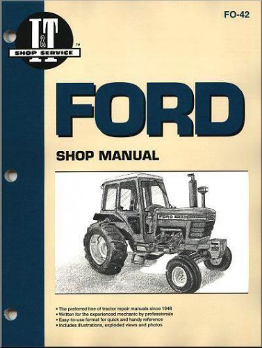 Ford tractor manual : 5000 5600 5610 6600 6610 6700 6710 7000 7600 7610 7700 for sale