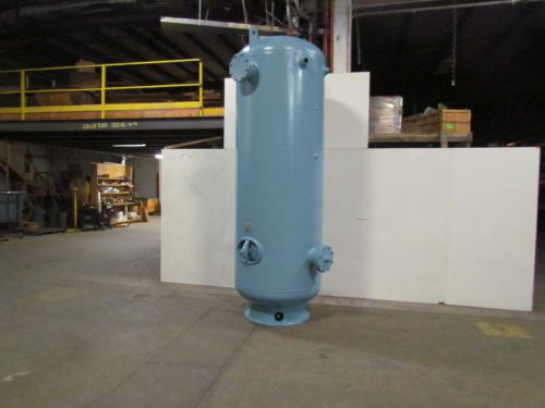 1000 gallon upright vertical compressed air receiver tank 48&#034;dia 13&#039;tall for sale