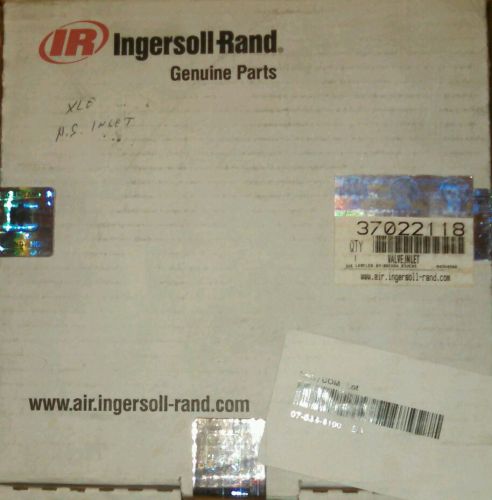 Ingersoll Rand Inlet Valve 37022118  NEW &amp; SEALED