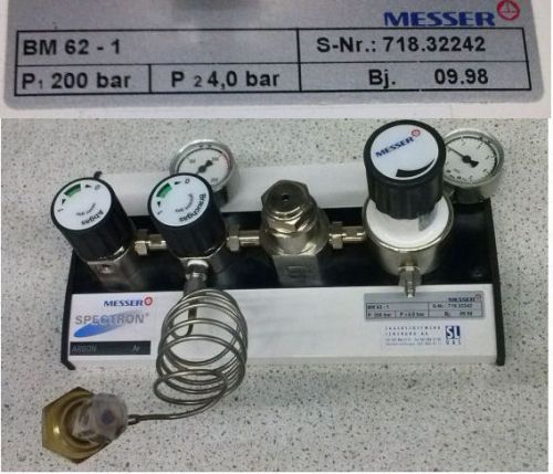 Spectron Messer BM62-1 Gas Control System