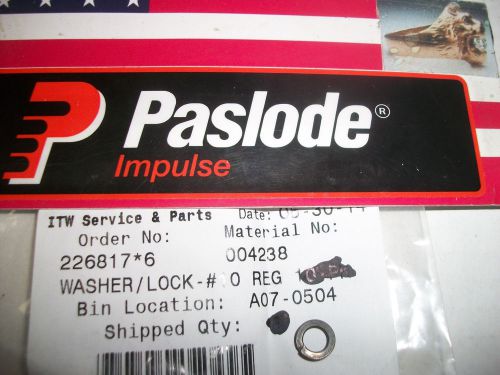 &#034;new&#034; paslode  part # 004238 lock washer #10 reg. - single pc. for sale