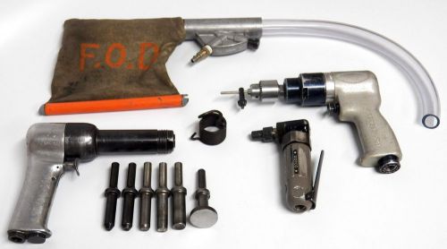 Aircraft pneumatic tools doco drill die grinder cp rivet gun blue point air vac for sale