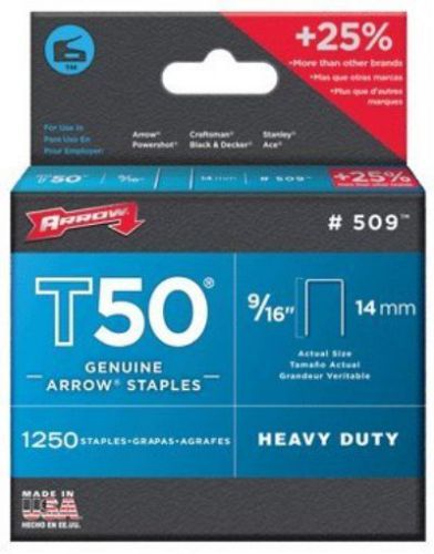 Arrow Fastener Inc 50924 Staples for T50 Series Staple Guns - (Pack of 4)
