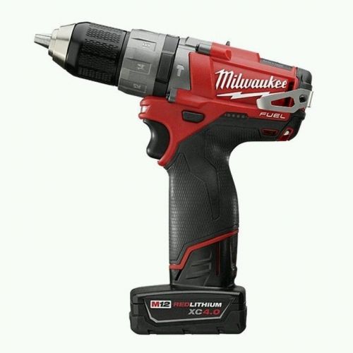 New milwaukee 2404-22 m12 fuel 1/2&#034; hammer drill/driver kit for sale