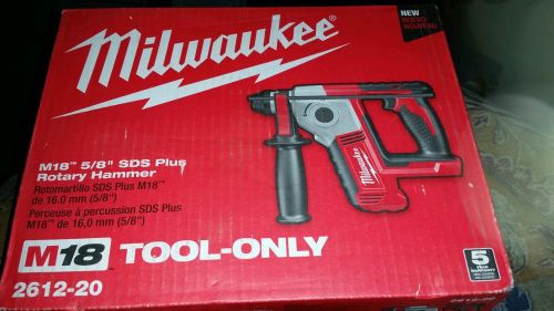 Milwaukee Lithium-Ion 5/8-in SDS-Plus Rotary Hammer (BT) 2612-20
