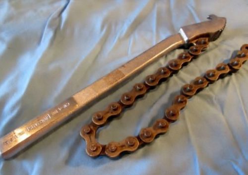 Williams CW-4 Chain Wrench Pipe Wrench with 15&#034; Chain