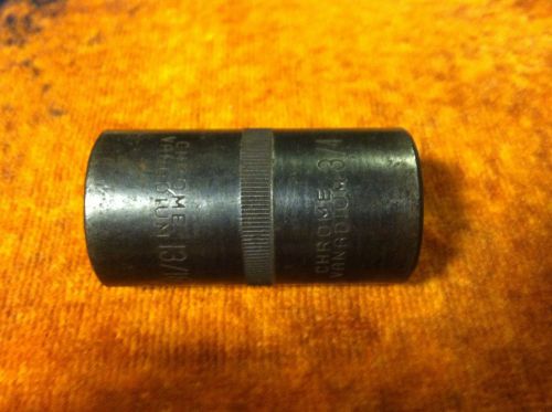 Chrome vanadium 1/2” x 13/16&#034; &amp; 3/4&#034; 6pt lug nut impact flip  socket  (used) for sale