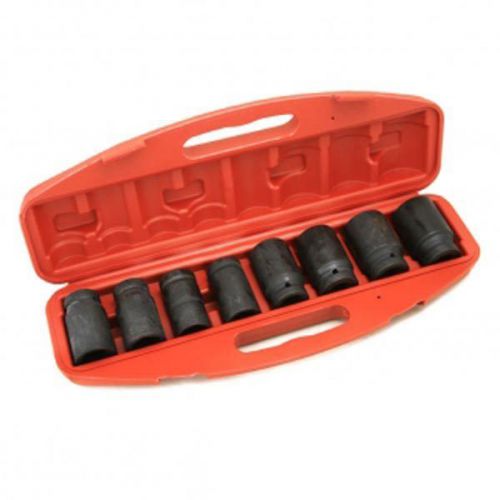 9 pc 3/4&#034; dr mm metric deep impact socket set 26mm-38mm tools wrench mechanic for sale