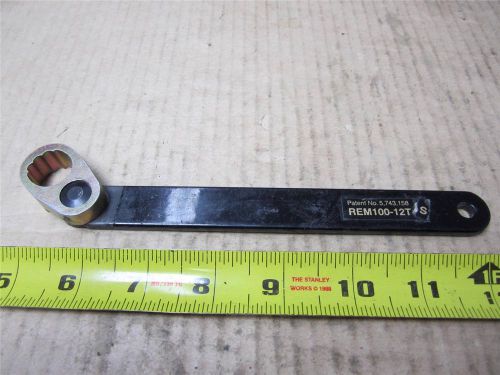 OMEGA TECH TOOLS REM100-12TS STRAIGHT HY-LOK COLLAR REMOVAL WRENCH AVIATION