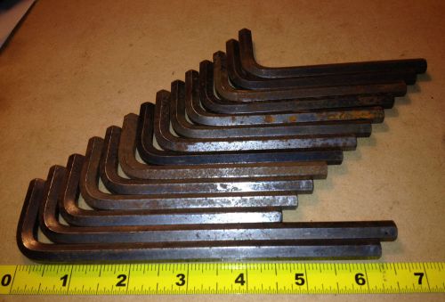LOT OF 14 ALLEN BRAND 5/16&#034;,  ALLEN WRENCHES, MADE IN USA