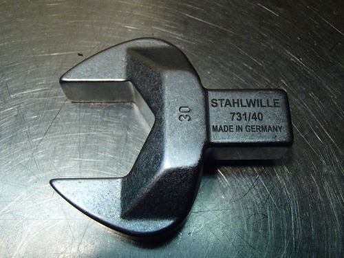 New Stahlwille 30mm Crowfoot Insert Tool 14x18mm Torque Wrenches 731N/40