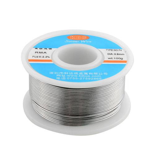 New 1 Roll 60/40 100g 0.8mm Tin Wire Solder Soldering for Electrical Electronic