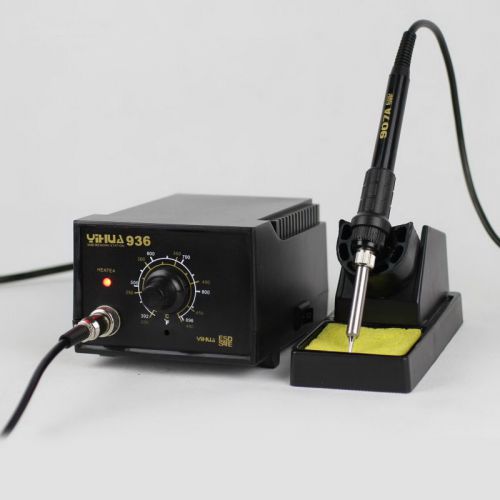 45w temperature controlled soldering rework station solder iron w/stand holder for sale