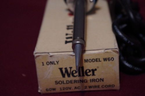 Weller W 60 60 Watt Soldering Iron