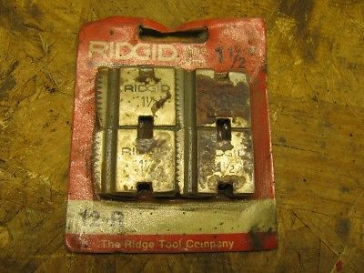 RIDGID 12R 1 1/2&#034; Pipe Dies NOS  12 R